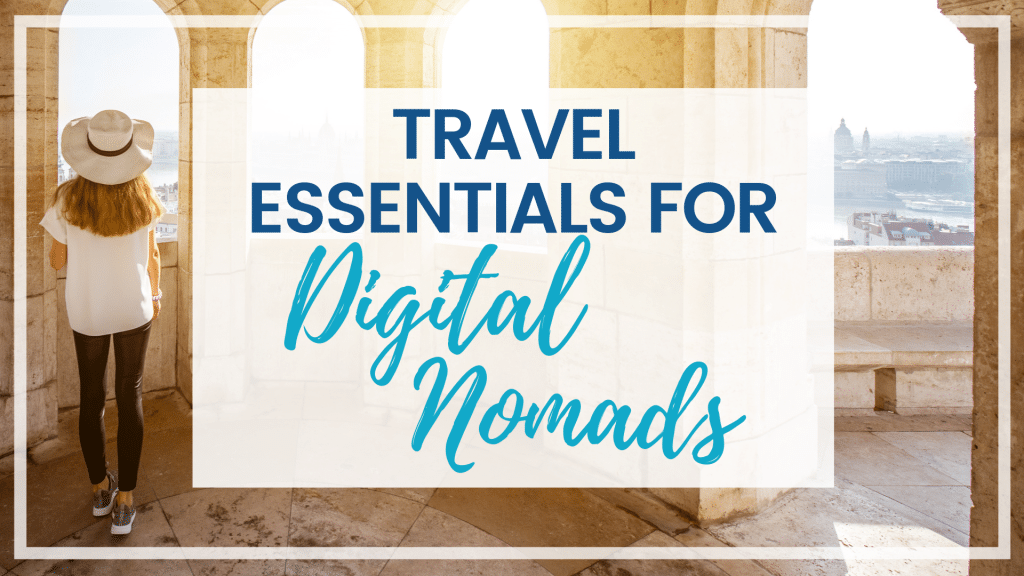 Whether you work on the road full-time or occassionally, these 9 travel essentials for the digital nomad are sure to make the journey easier!