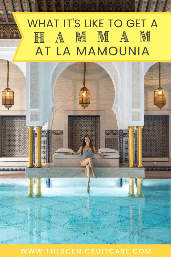 Find out what it's really like to get a hammam at La Mamounia in Marrakesh. From what a hammam is to why you should abandon discomfort and get one!