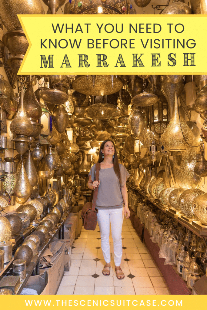 Discover essential tips every visitor needs to know before visiting Marrakesh. From what to wear to staying safe, here's how to make the most of your trip! #thingstoknowbeforevisitingmarrakesh