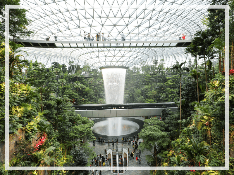 There are countless things to do at Changi Airport. Find out what they are, where to find them, and how much (if anything) they cost! #changiairport #singaporeairport