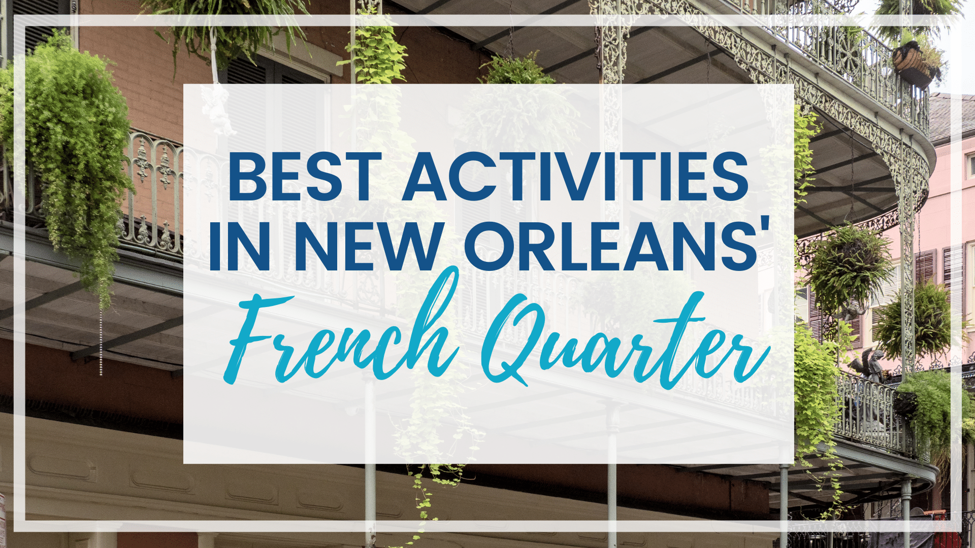 Discover ten of the best activities in New Orleans that are sure to make your time in the French Quarter truly memorable.