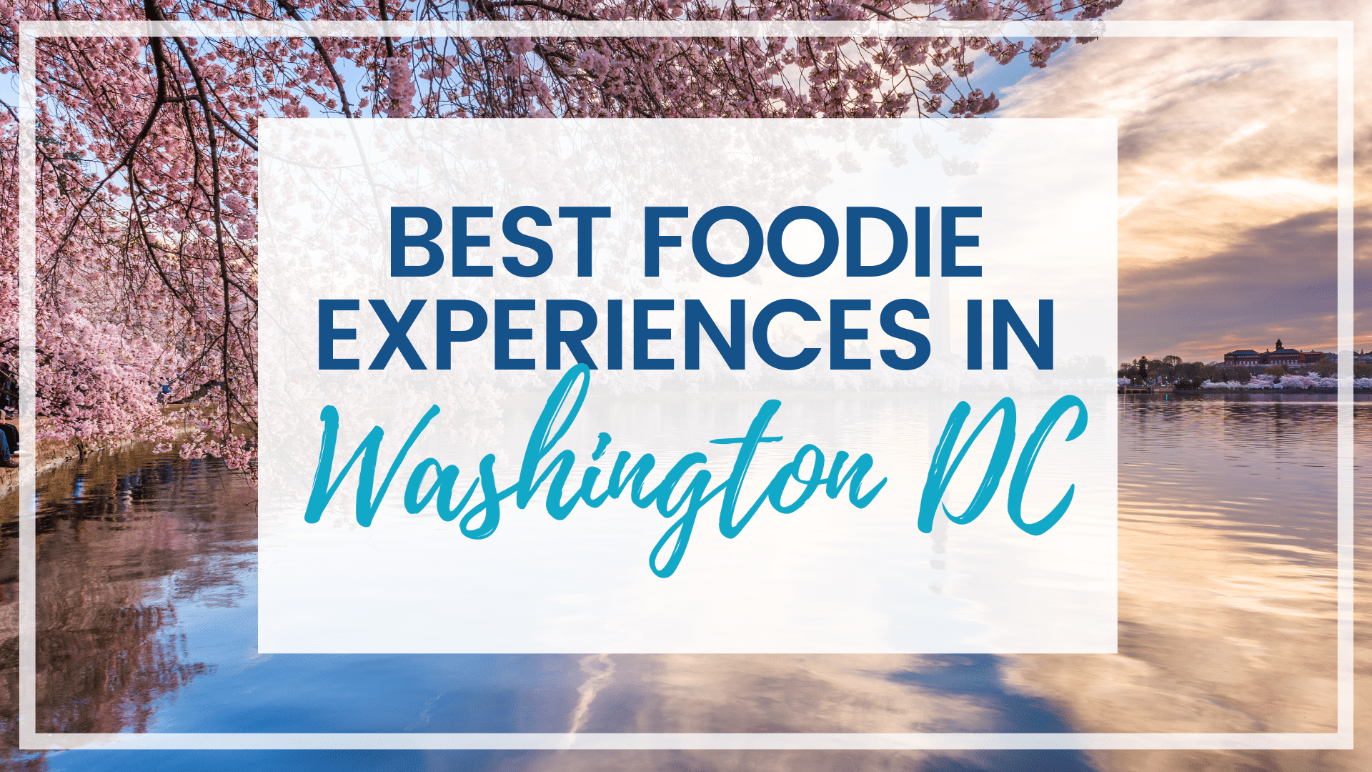 Discover delectable dishes and awesome foodie experiences in Washington, D.C. that should be at the top of your travel bucket list!