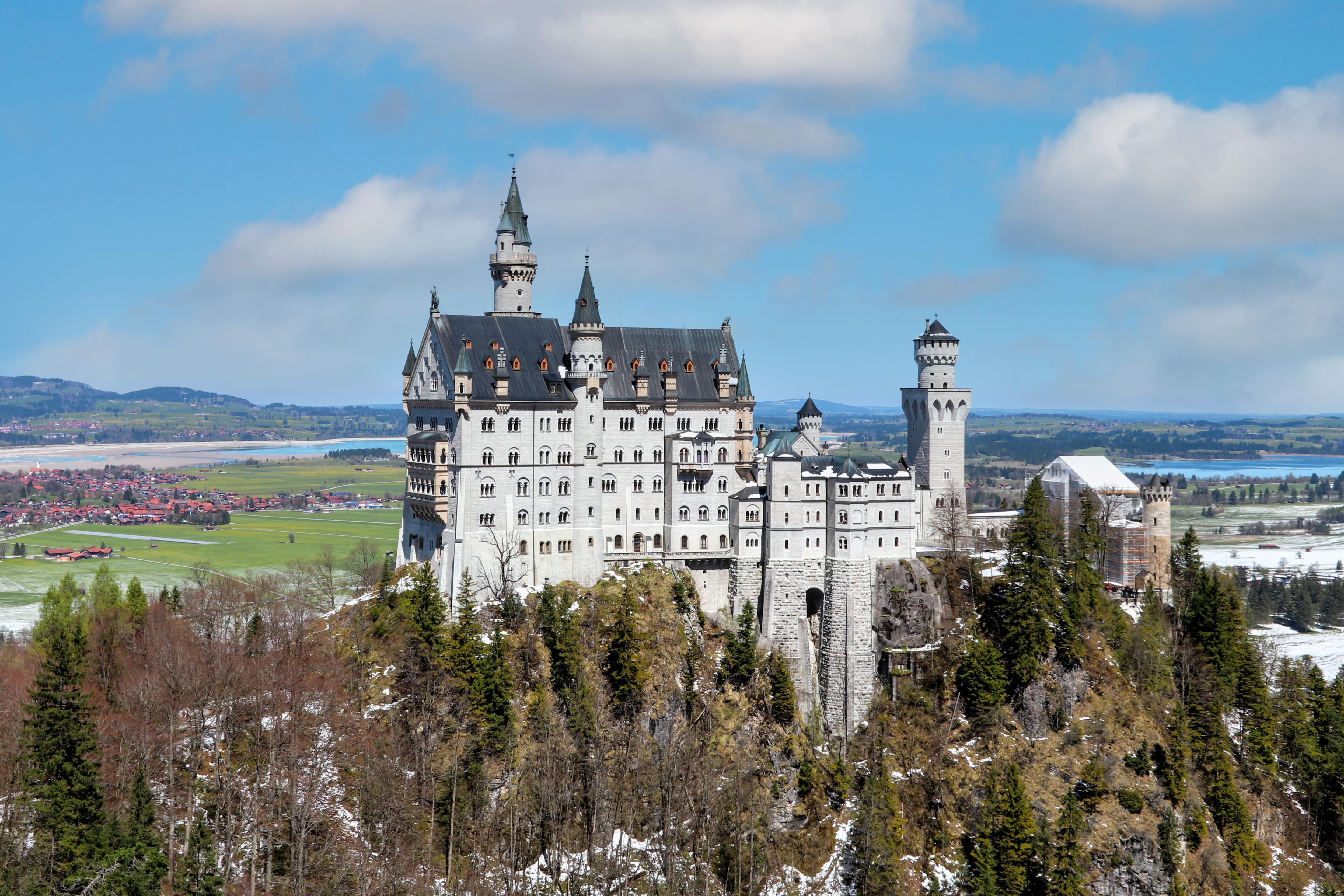 Neuschwanstein Castle in Germany.