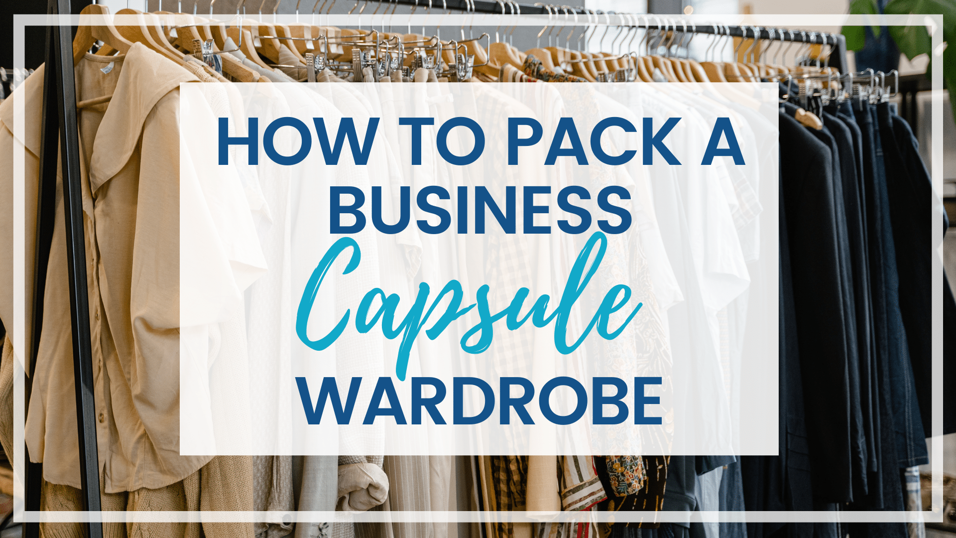 Discover how to pack an all-around capsule wardrobe for global business travel so you can mix and match to create stunning ensembles!