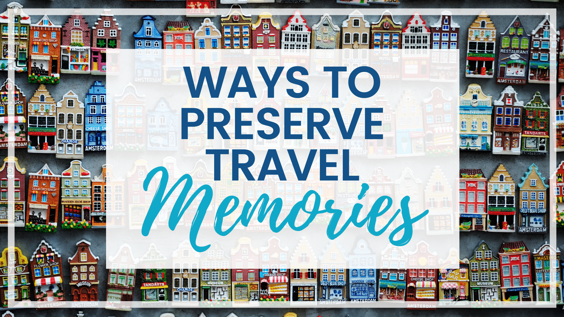 Discover three creative ways to capture your favorite travel memories. From photos to scrapbooks to souvenirs and more!