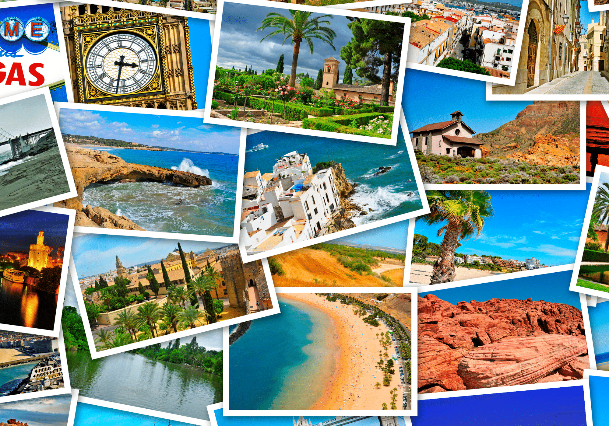 A bunch of digital travel photos.