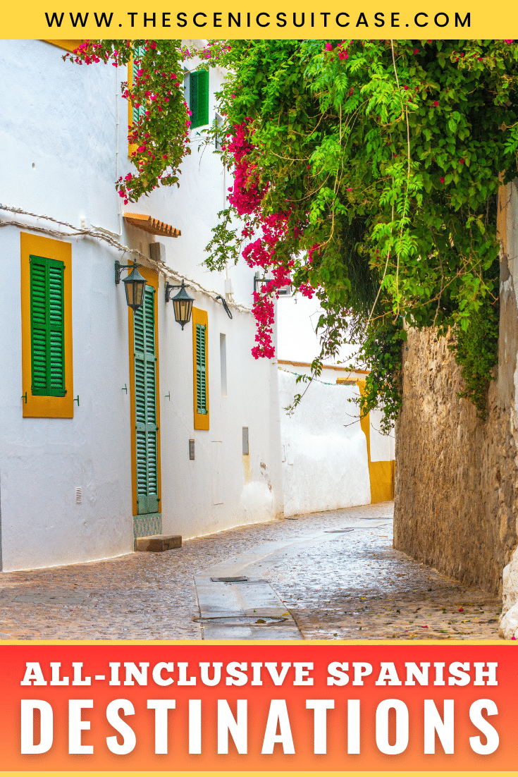 Discover five of the top Spanish destinations for an all-inclusive vacation you won't soon forget. Plus, what to see while you're there!