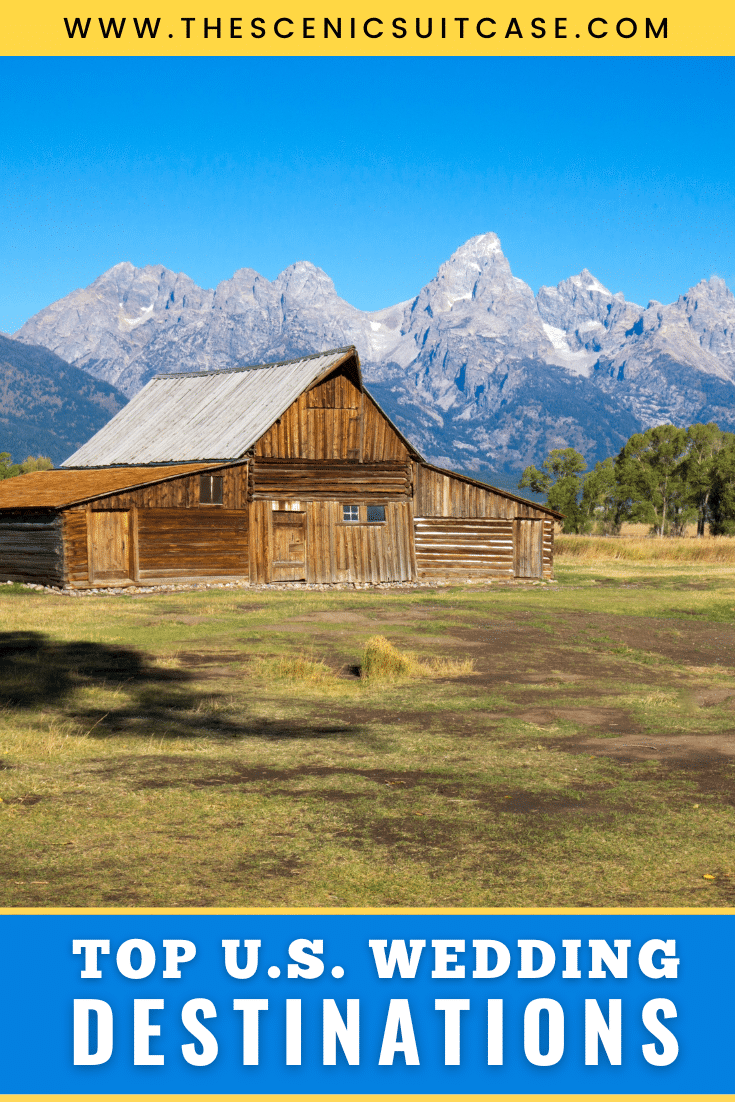 Discover the top U.S. destination wedding locations that are as stunning as they are romantic. They're the perfect place to get hitched!