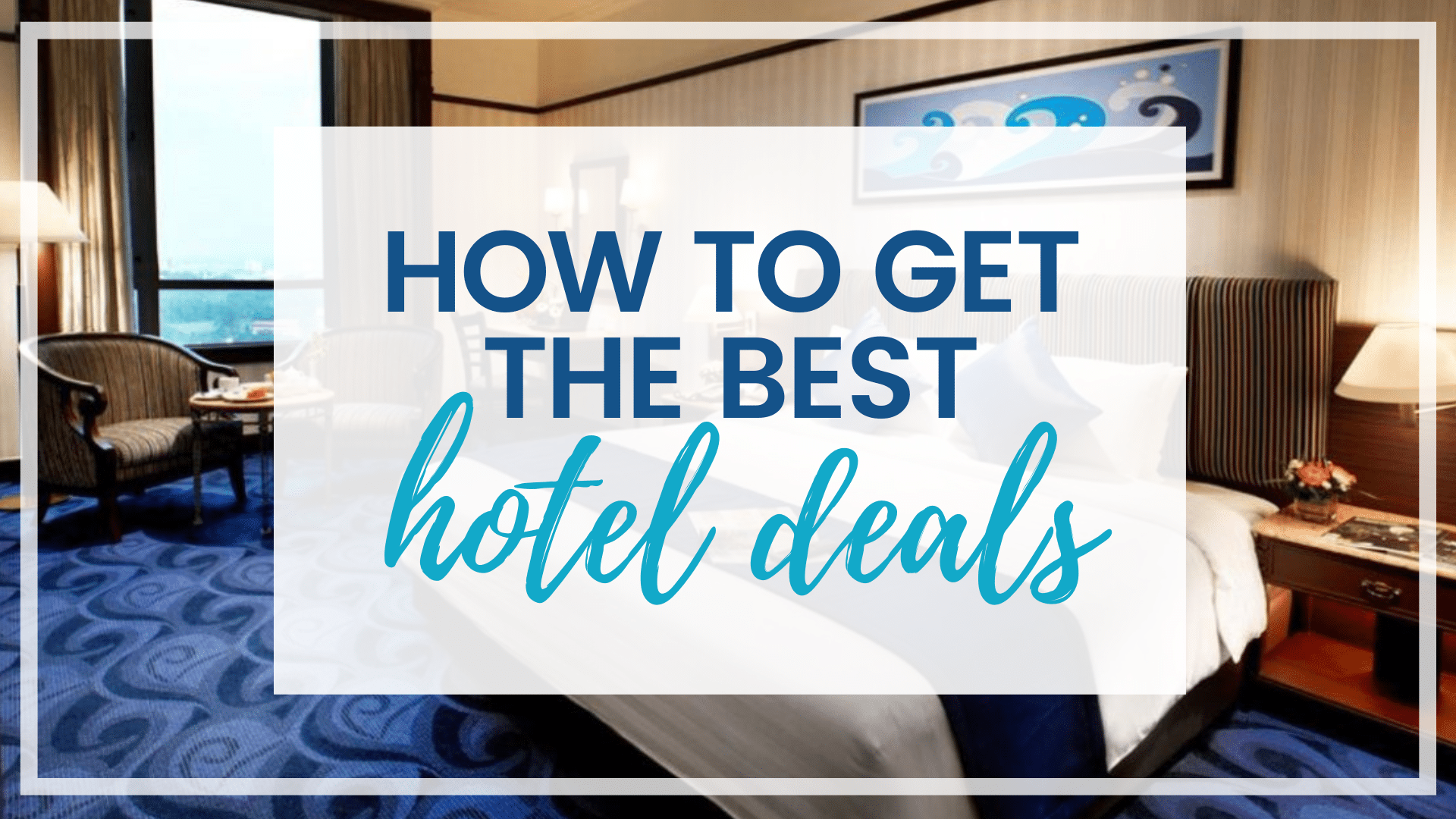 Discover insider tips and tricks on how to get the best hotel deals to start saving money during your travels!